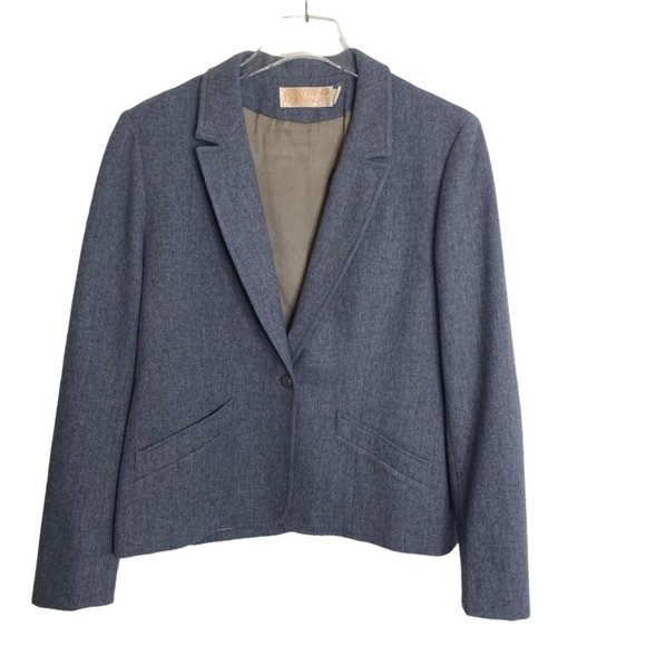 Pendleton Jackets & Blazers - Pendleton wool blue blazer lined
